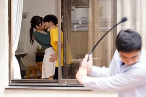 Em hàng xóm thiếu hơi cặc và anh chàng đụ dai